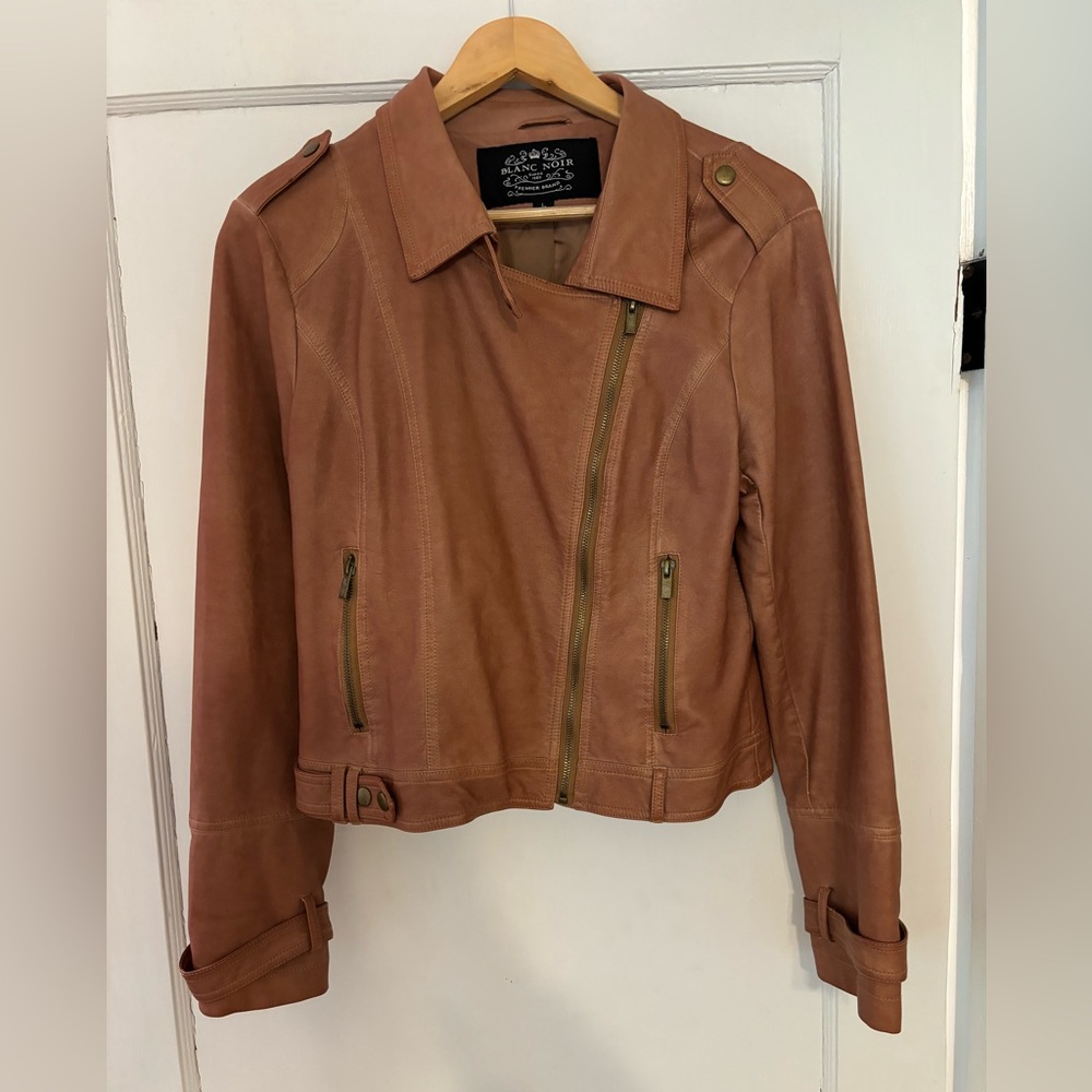 Cruz leather jacket